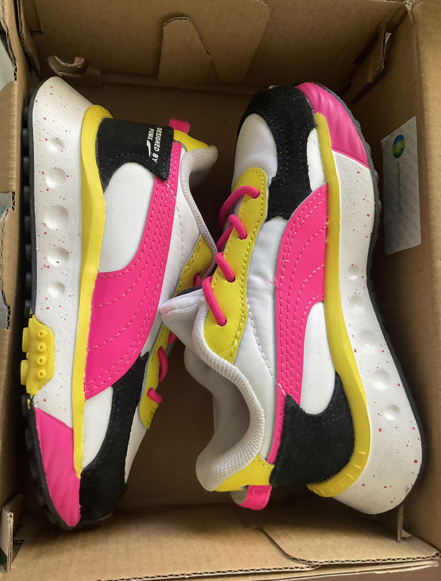 New Puma Tennis Shoes-size 7c Toddler Girls -$20 Firm,No Hold 