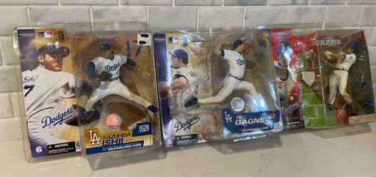 3 McFarlane’s Figure MLB LA Dodgers Kazuhisa Ishii, Eric Gagne, Shawn Green New