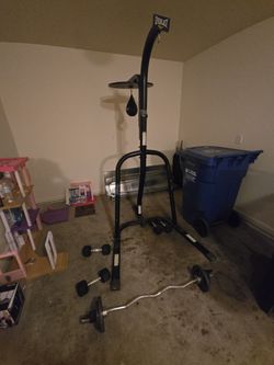 Weights/ boxing equipment