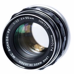 Minilta 55mm 1.7