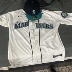 Mariner’s Baseball Jersey Ken Griffey jr 24 Jersey