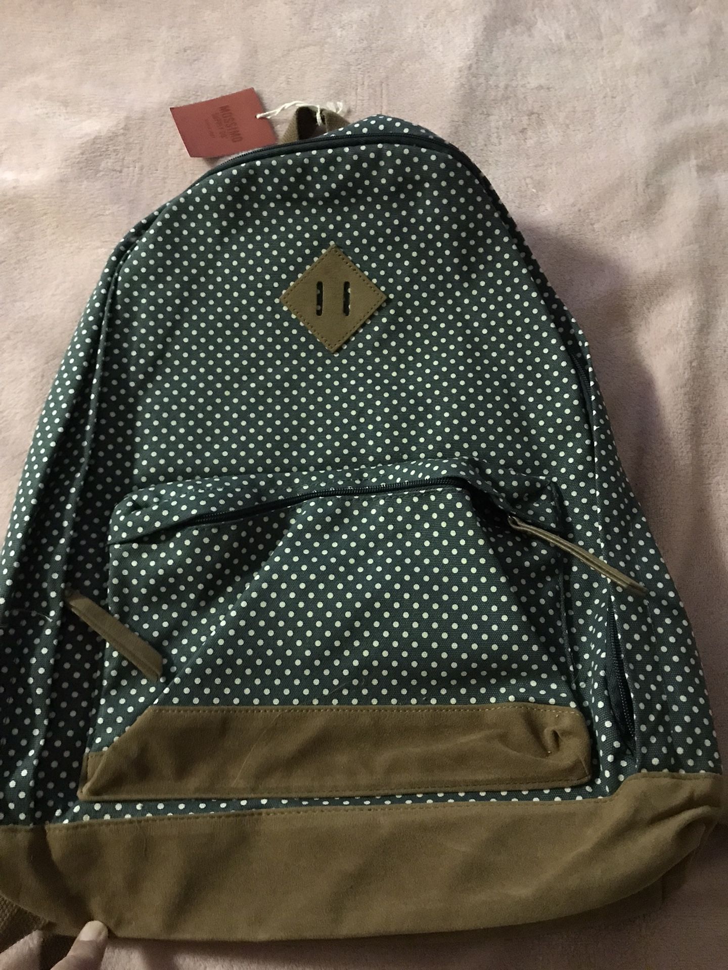 New Green Spotted Large Back Pack
