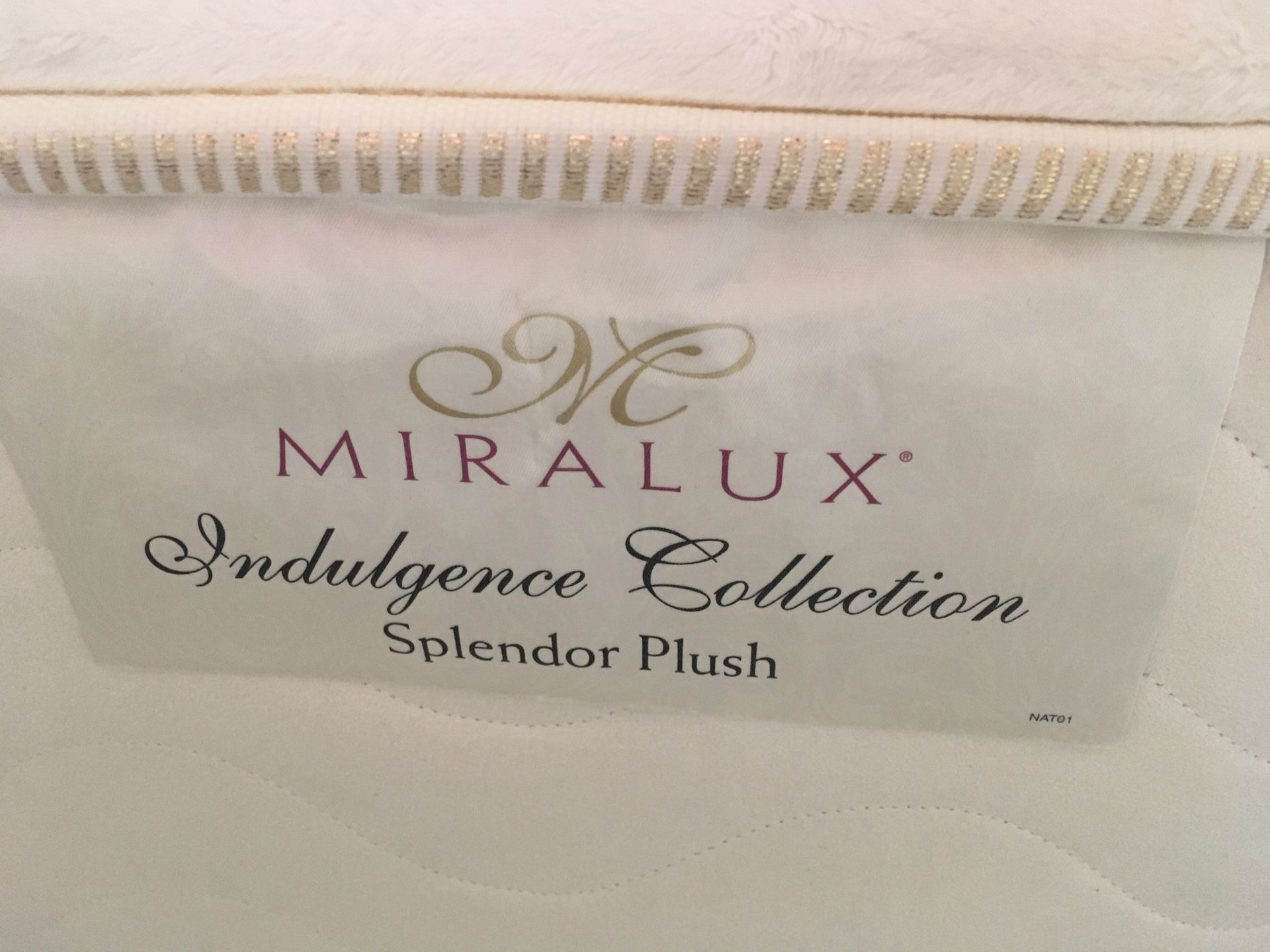 Miralux twin mattress boxspring and frame for Sale in