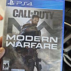 PS4 MODERN WARFARE Brand New