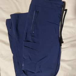Navy Blue Motion Tall Small Scrubs 