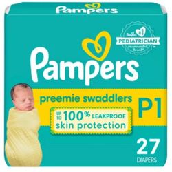 Pampers  For Premie  Pampers For Newborn And Pampers Size 1