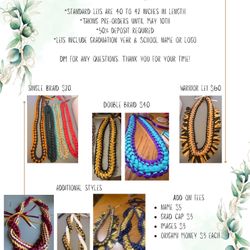 Graduation Ribbon Leis