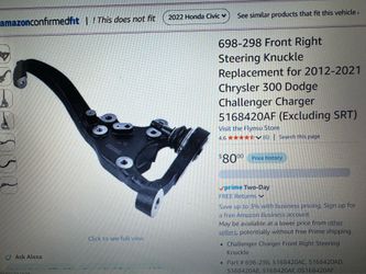 Front right steering knuckle replacement