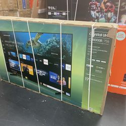 75”SAMSUNG CU7000 4K SMART TV