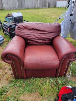 Plush Leather Chair