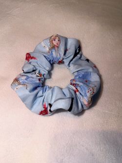 Handmade frozen scrunchie