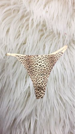Steve Madden Leopard Print G-String Thong