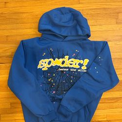 Sp5der Hoodie ‘TC BLUE’