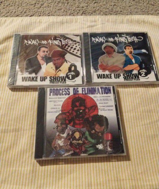 Sway And King Tech Volume 1 & 2 + Process Of The Elimination Rare Cd Lot Oop Cd Lot