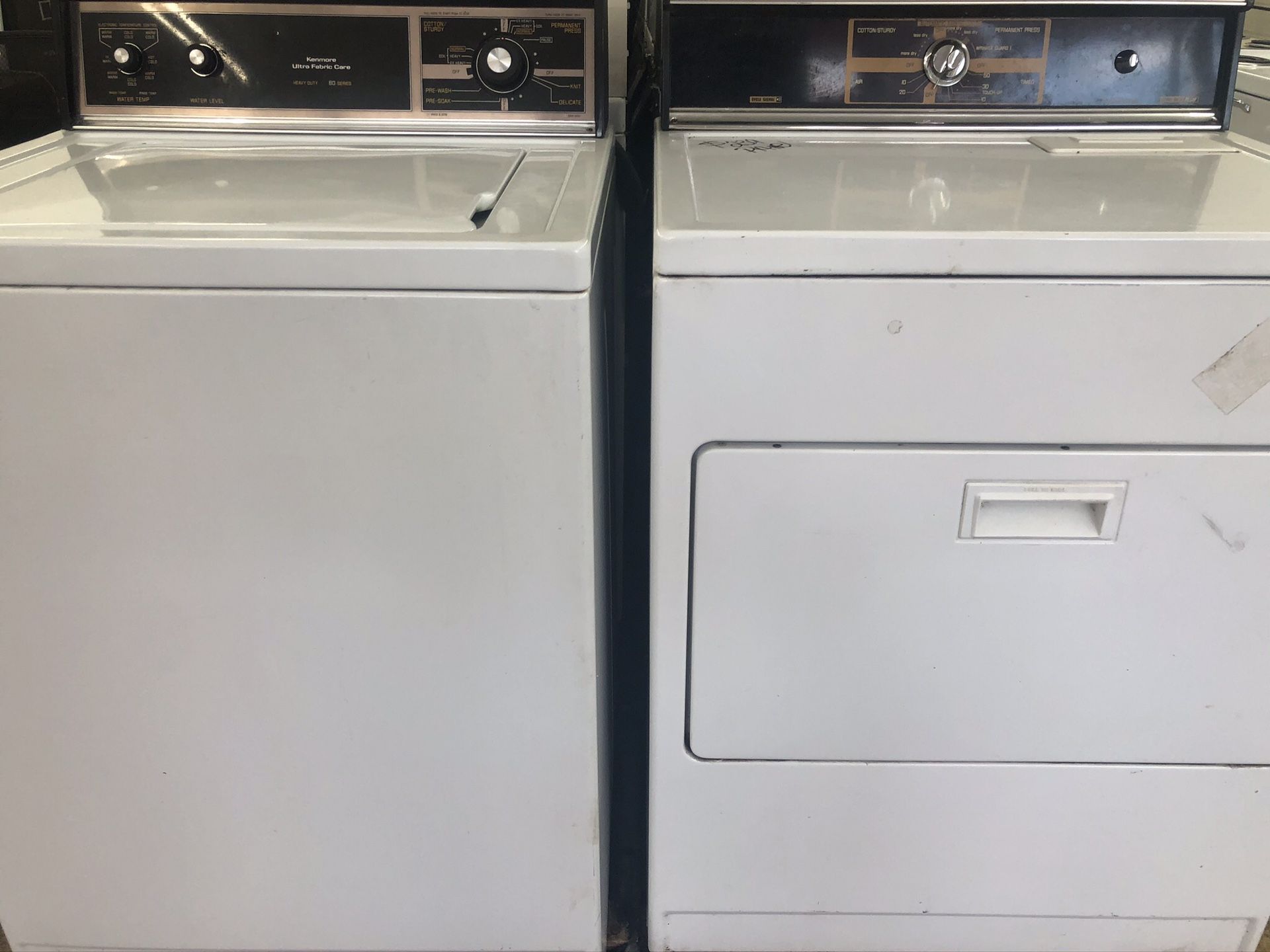 Kenmore Old School Washer Dryer! HEAVY DUTY! 30Day Guarantee! for Sale