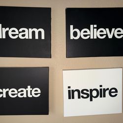 Word Canvas wall Art 14x11