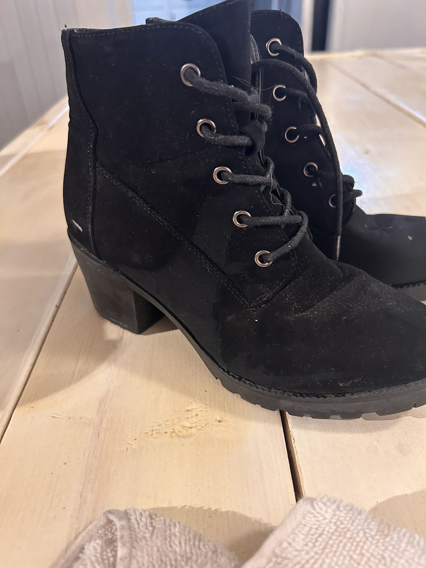 ID required Black Booties
