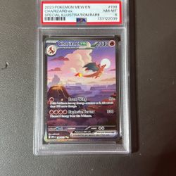 151 Charizard PSA 8