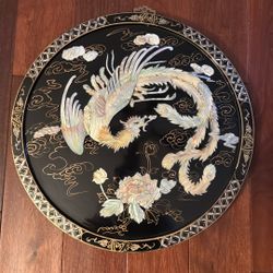 Antique Mother Pearl Asian Decor 