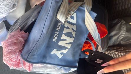 Victoria secret hat and bag