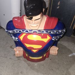 1997 Superman  In Chains Cookie Jar
