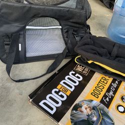 Small Medium Dog Carrier Bag And Booster Seat