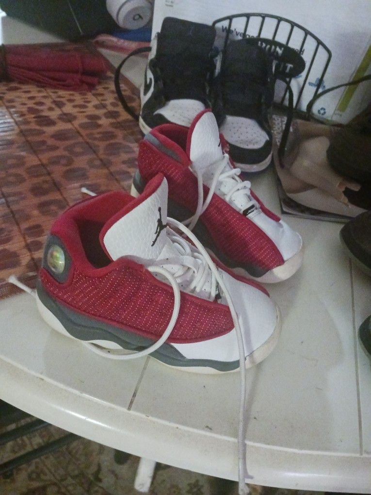 TODDLERS SZ 8C JORDANS LIKE NEW 22 FIRM