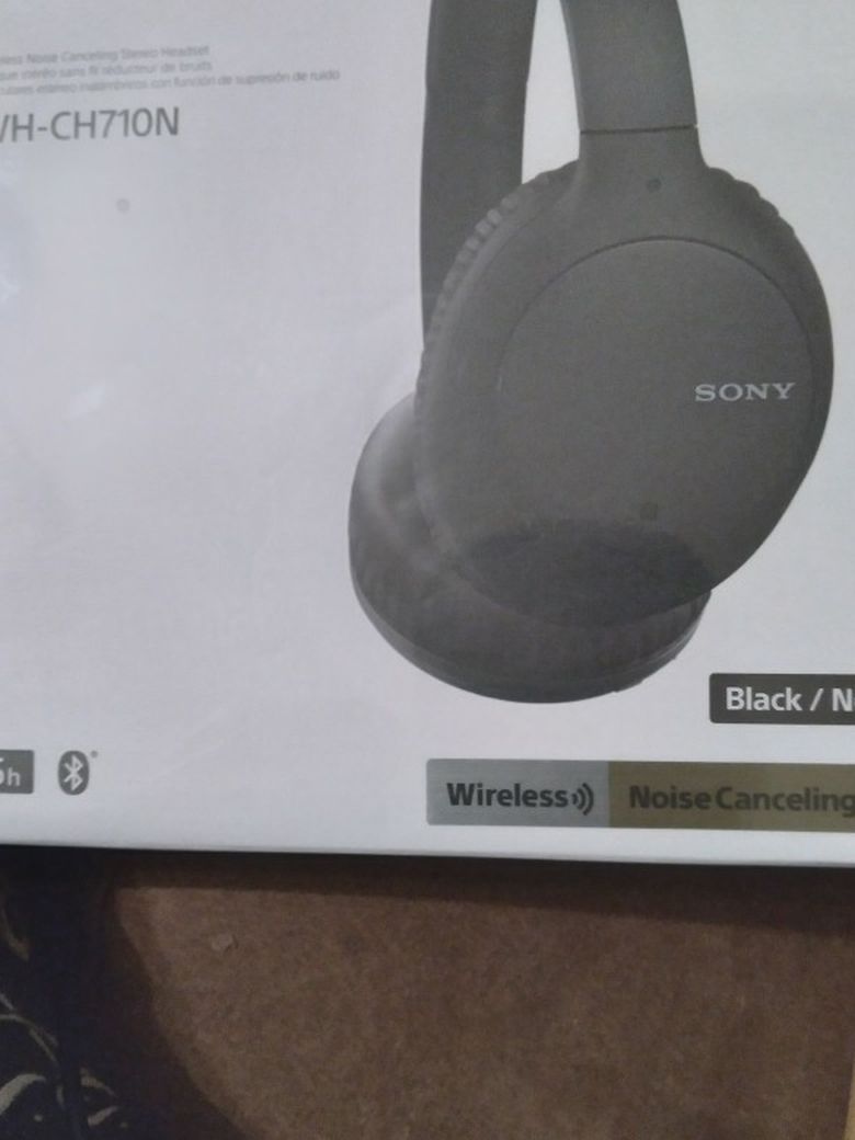 Sony Headphones Black