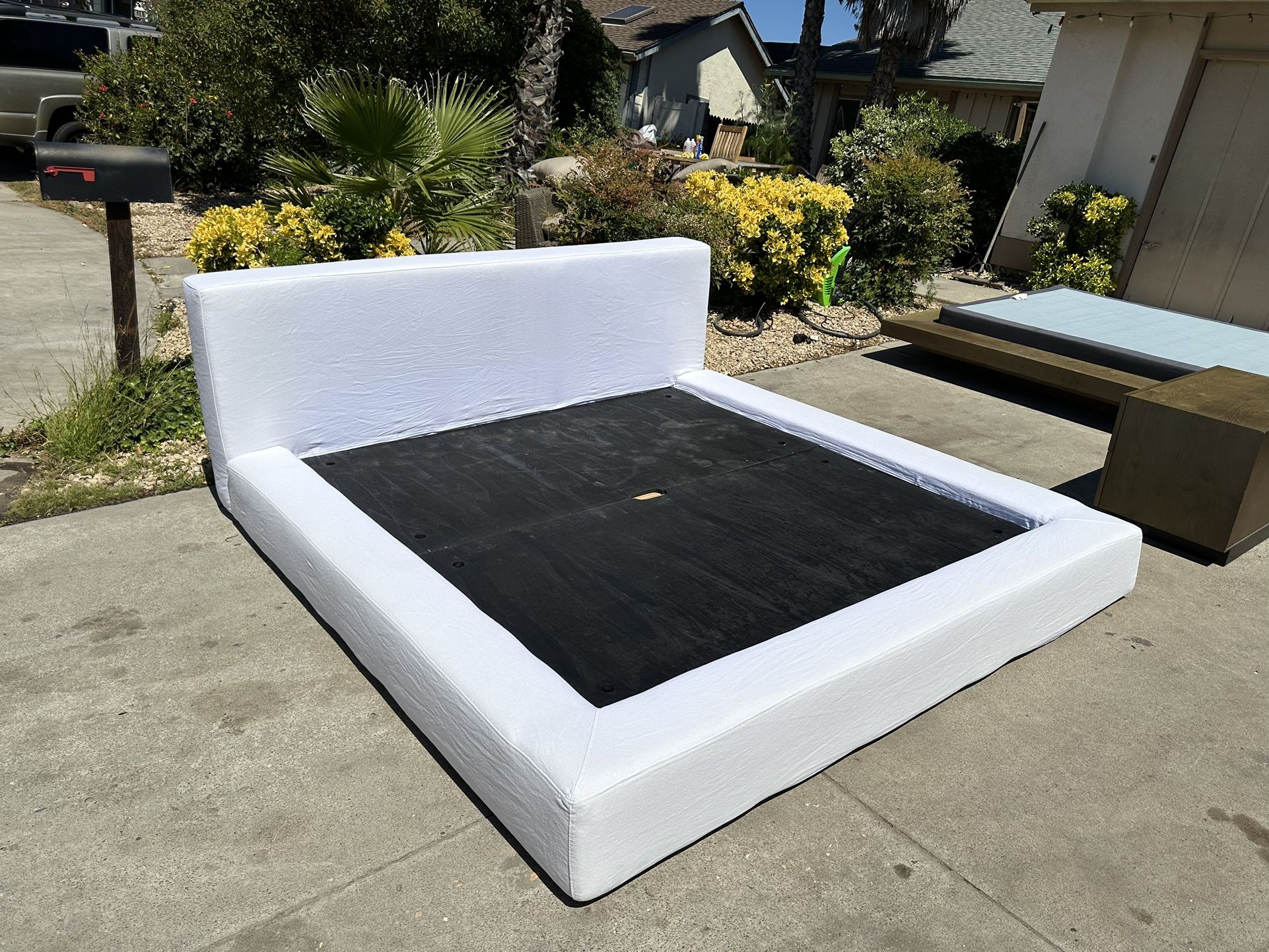 Restoration Hardware King Cloud Bed