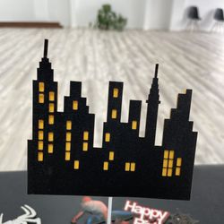 Spider Man Cake Topping 