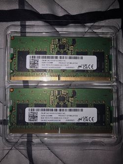 Micron 16GB (2x8GB) DDR5 5600MHz Laptop RAM - MTC4C10163S1SC56BD1