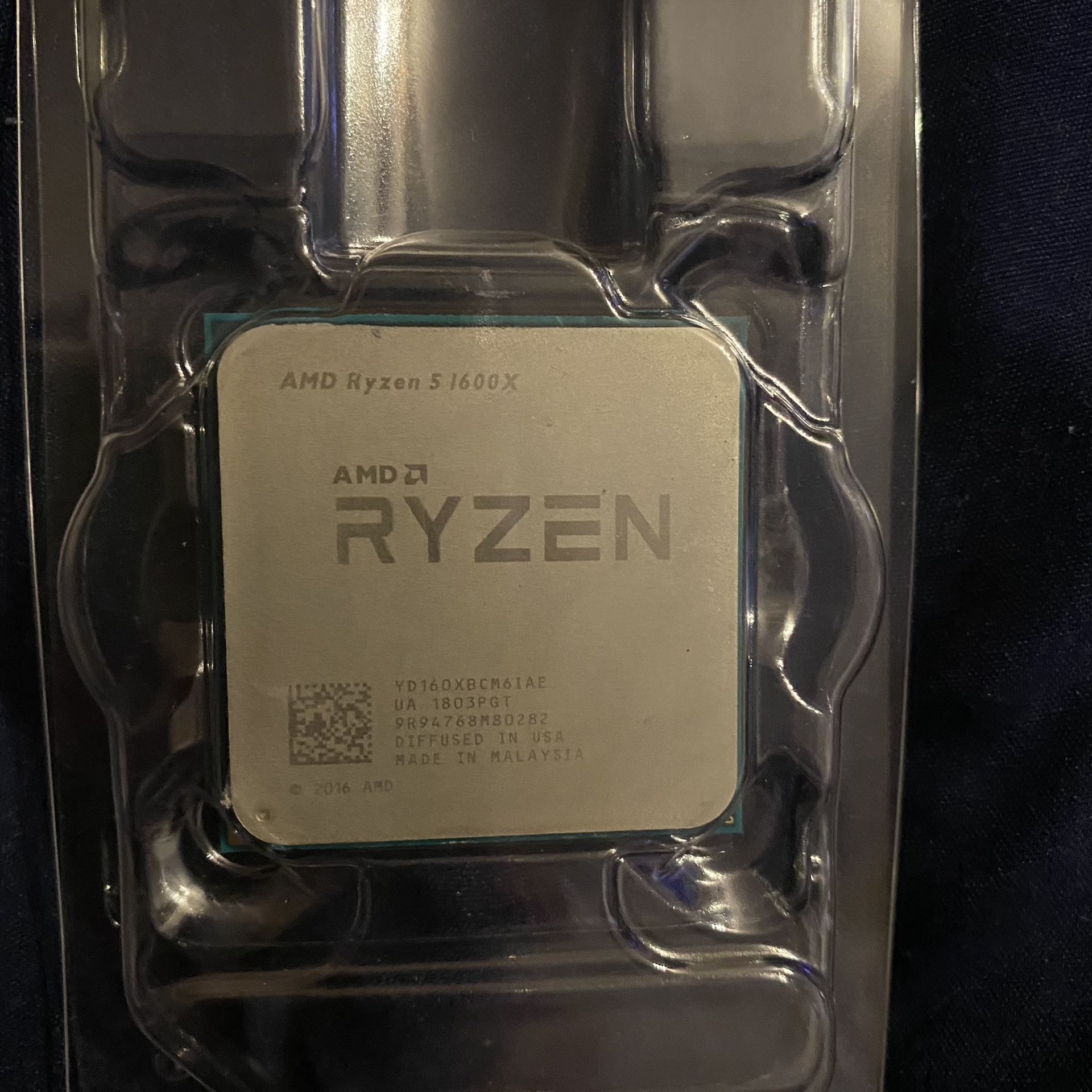 AMD RYZEN 5 1600x