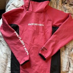 Rooster JUNIOR Medium Classic Aquafleece Top Pink Retails $125