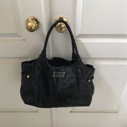 “KATE SPADE”. Black Leather Purse 