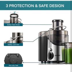 Brand new juicer box is still closed