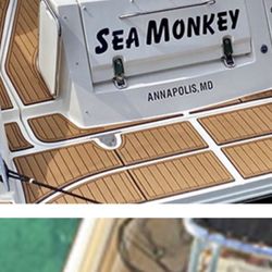 RV or boat Aqua Marine Deck Or BLUE SWIM  Platform Pad 40” X80”. BRAND NEW!!!!