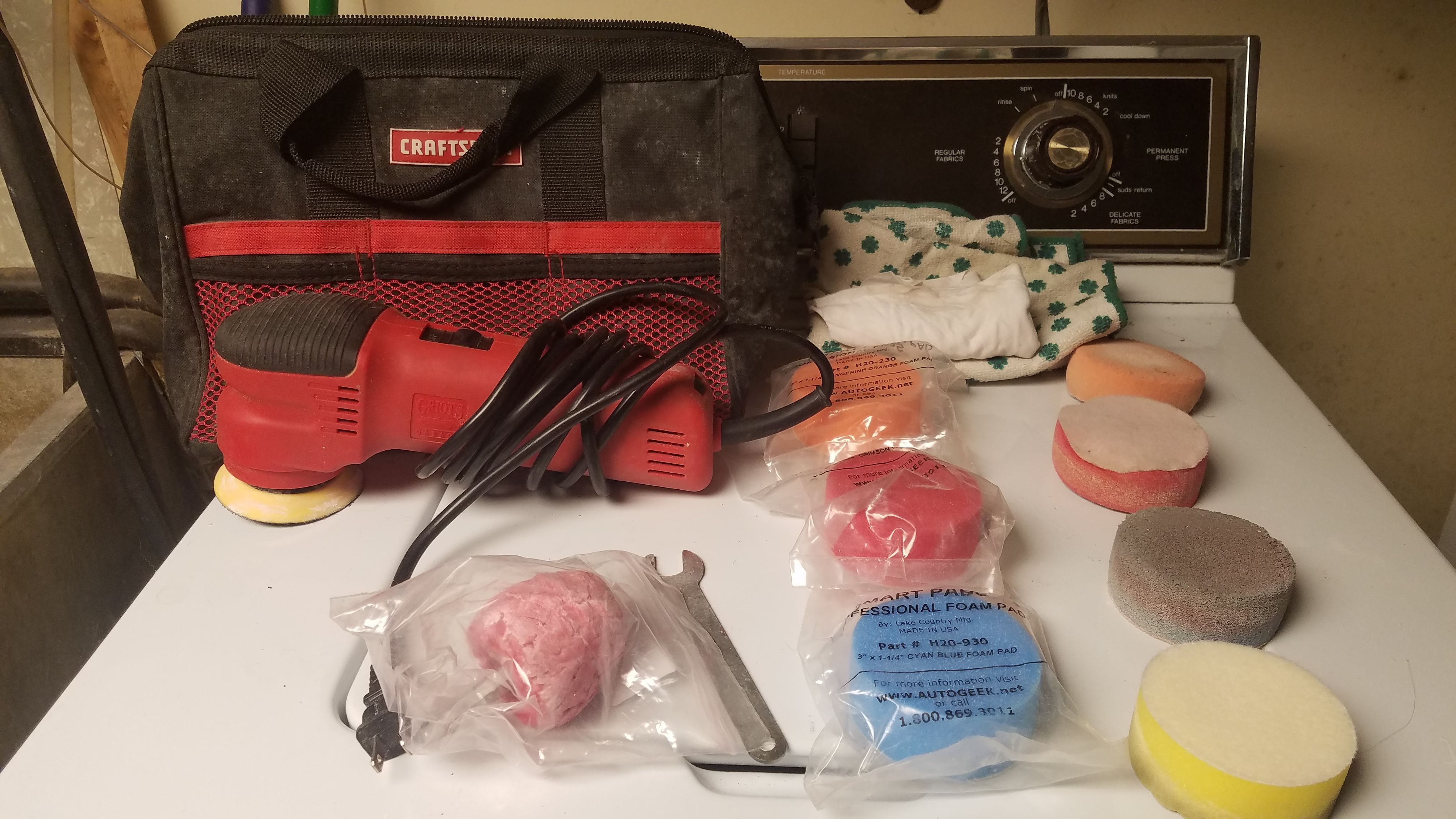 Orbital polisher griots