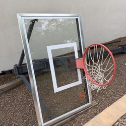 Goalrilla 54” In Ground Glass Basketball Hoop