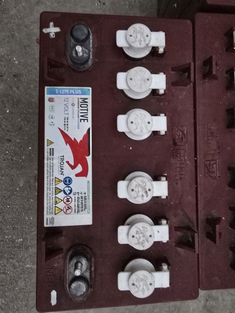 12v Trojan Golf Cart Batteries