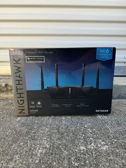Nighthawk Ax6 6 Stream Ax 5400 WiFi Router 