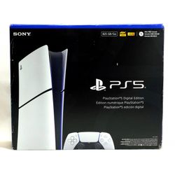 New Sony PlayStation 5 Slim Digital PS5 825GB White Console CFI-2115