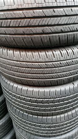 Four matching tires for sale 225/65/17