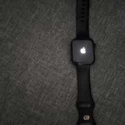 Apple Watch SE 44mm GPS Cellular Aluminum Space Gray Case Black Sport Band