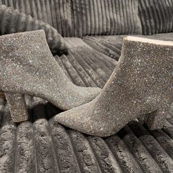 Betsy Johnson Rhinestone Ankle Boot