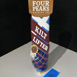 🌟 Four Peaks Brewing Arizona Kilt Lifter Tall  Beer Tap Handle 