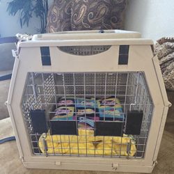 Nylabone Collapsible Folding Medium Crate Pet Carrier
