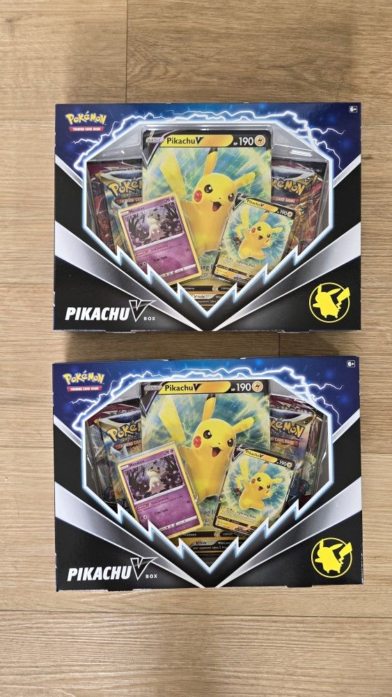 Pikachu V Box