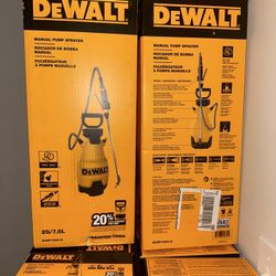 DeWalt 2 Gallon Pump Sprayer 