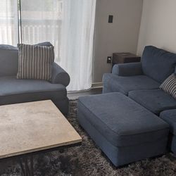 Couch Set And Coffee Table 