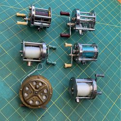 Vintage Fishing Reel Set From the 40s And 50s for Sale in